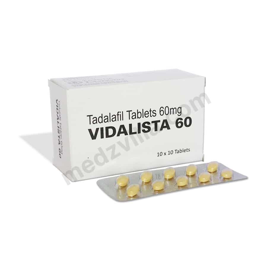 Vidalista 60 mg (Tadalafil)